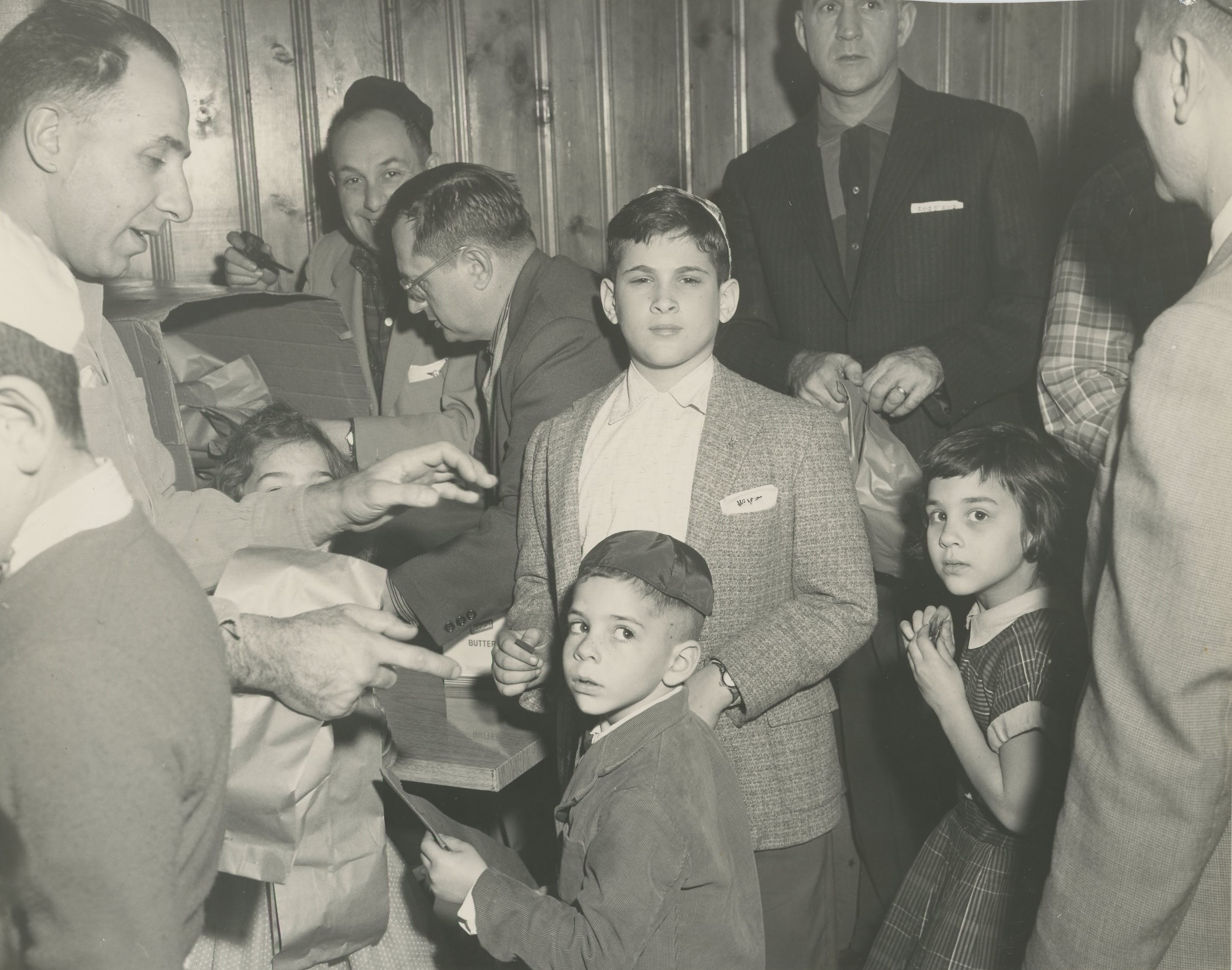 Father-child breakfast 1958