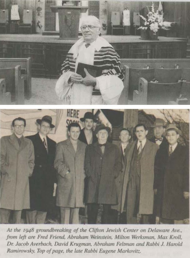 Rabbi Eugene Markovitz & Groundbreaking 1948