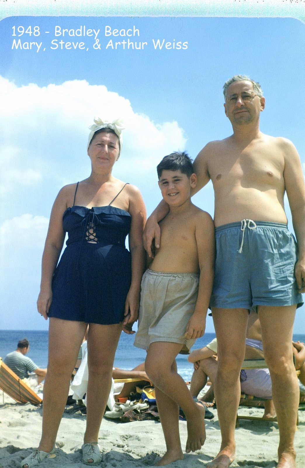 Steve Weiss and parents