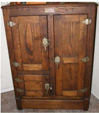 Antique ice box