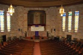 Interior of Temple Emanuel