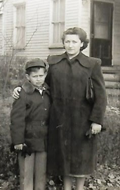 Victor Borden and mother