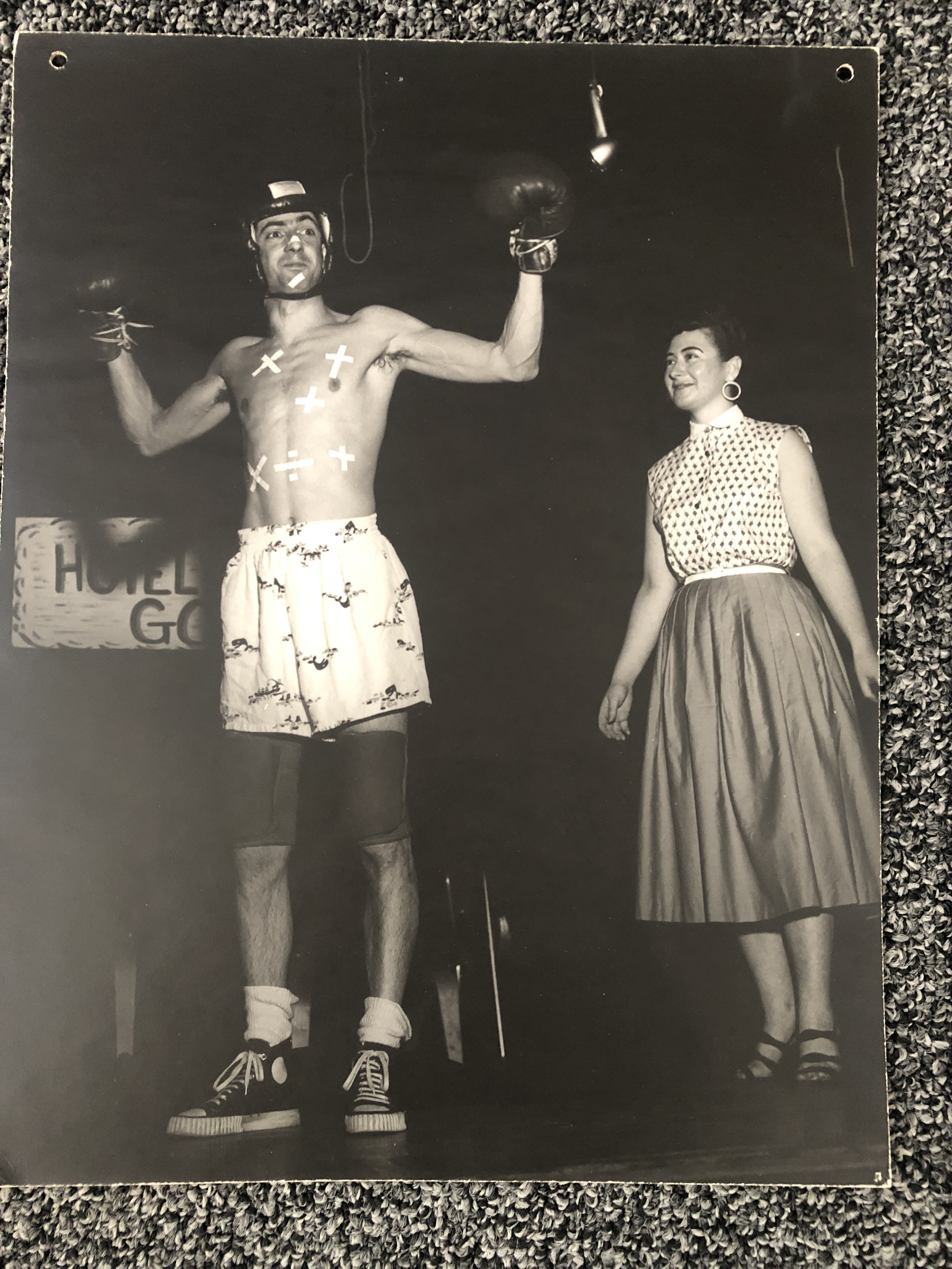 Passaic Y Mish Mosh Talent Show, Passaic NJ, boxer