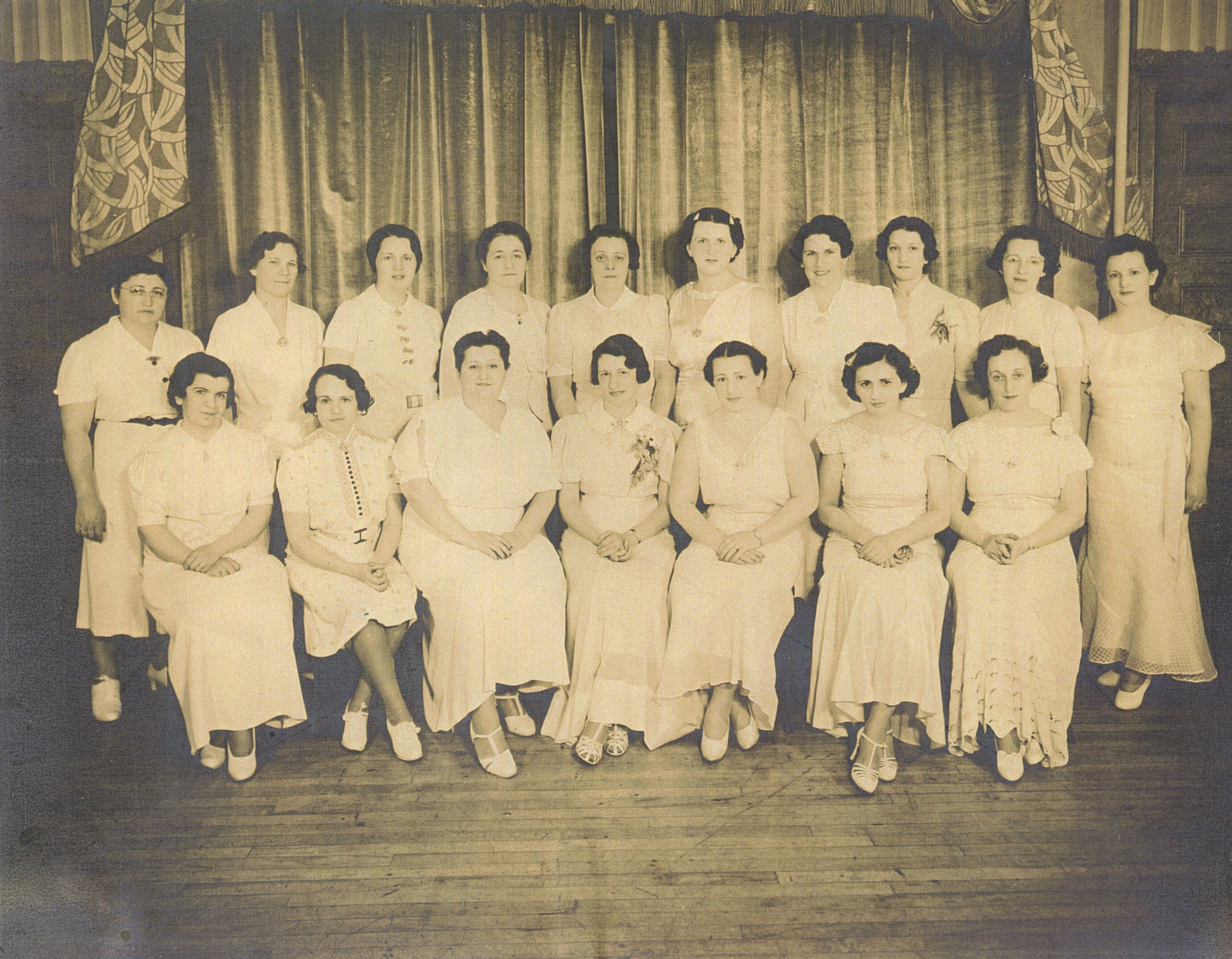 Silver Link Rebekah Lodge of Passaic, Passaic NJ, Reba Heyman, Billie Levine, Evelyn Levine