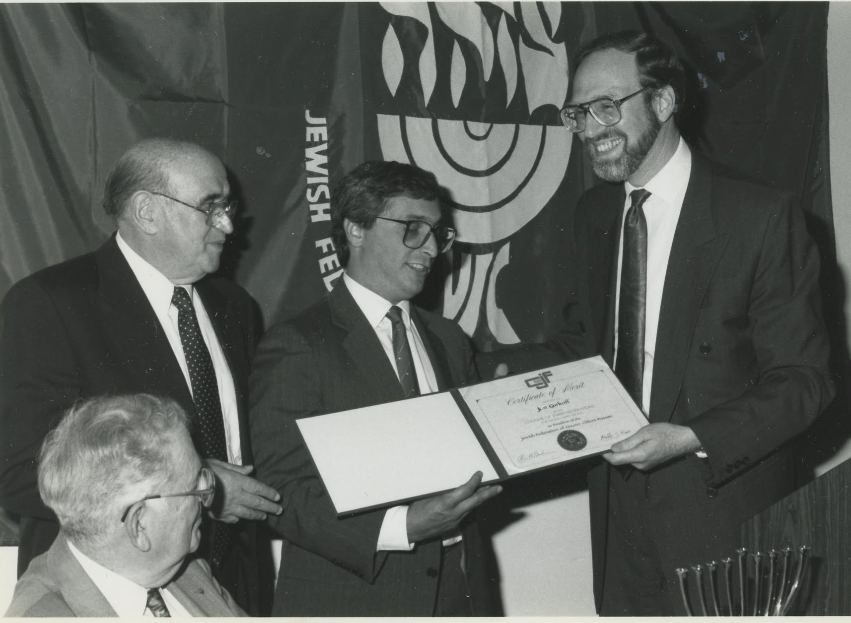 New Jersey, Passaic Clifton Jewish Federation event, Joe Bukeit, Jon Gurkoff, Jon Qurkoff, Joe Maskin, Yosef Mushkin, Yosef MaskinJoe Maskin