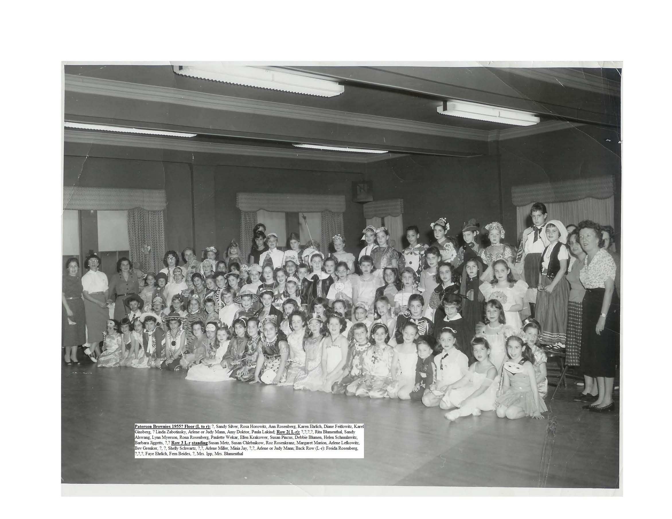 1955 Brownie Troop