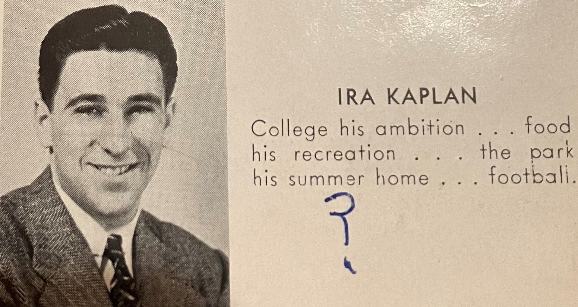 Ira Kaplan HS grad photo