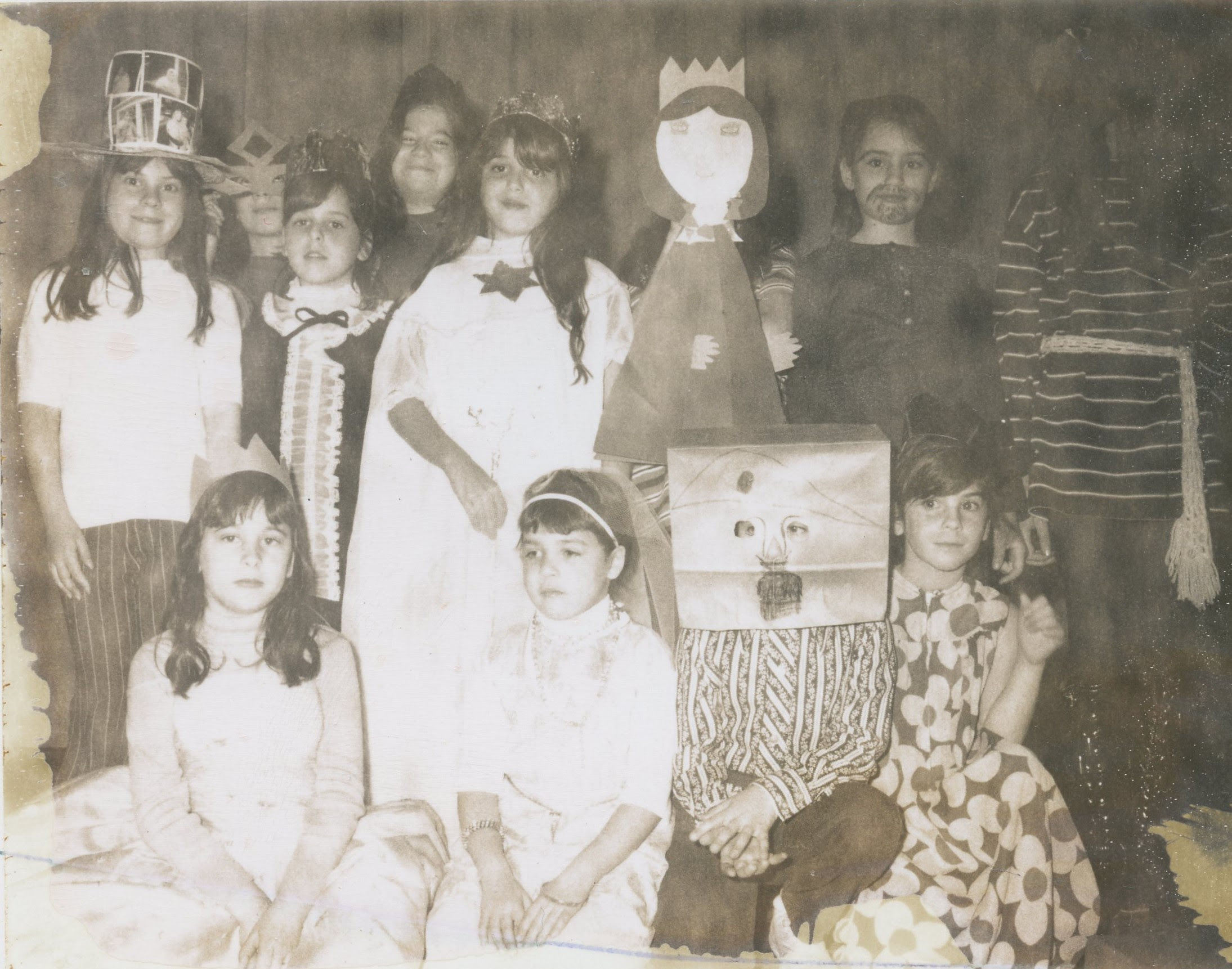 Sheri Feldman, Purim party, YM-YWHA, Schneider Building, Paterson New Jersey