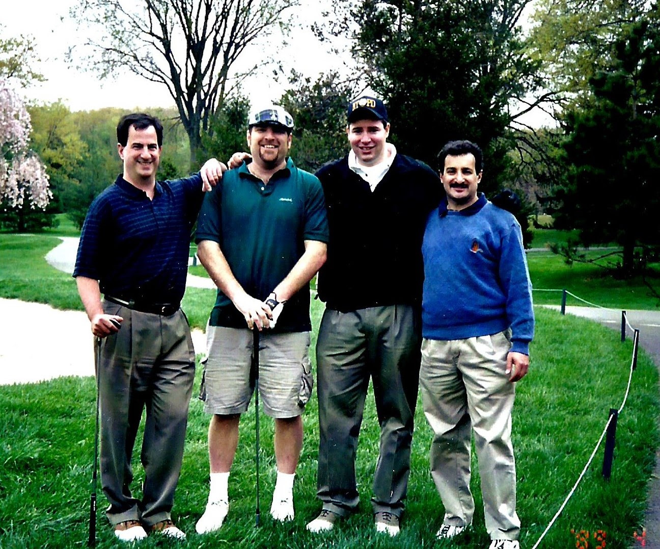 Golfers at Clifton Passaic Federation outing