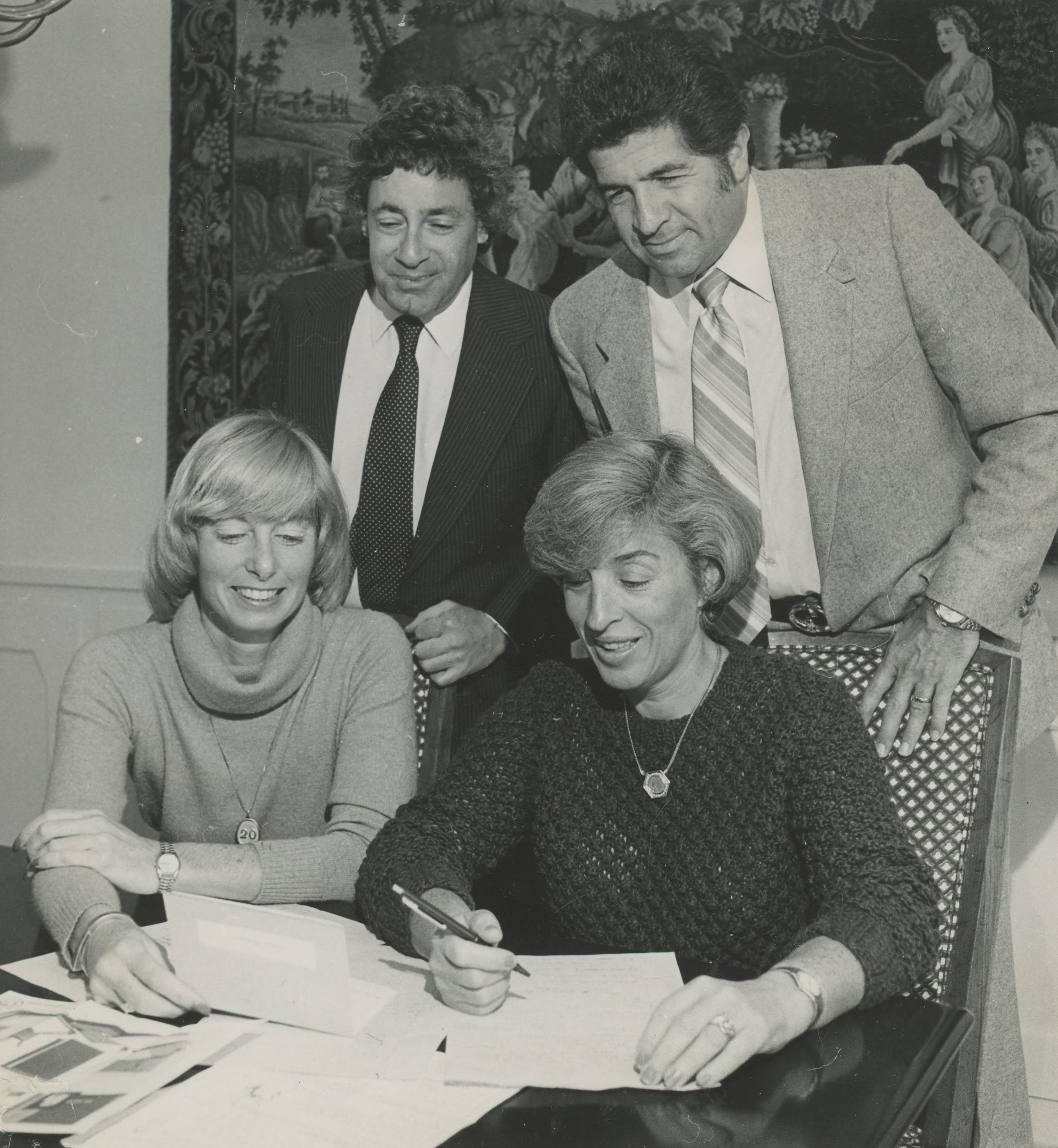 Passaic Temple Emanuel members, 1988