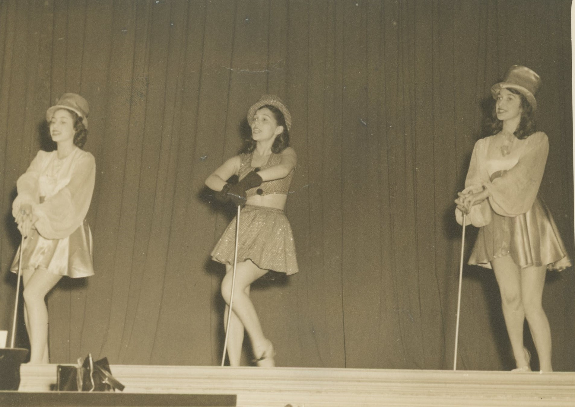 Paterson Y parents' group tap dancers 1945
