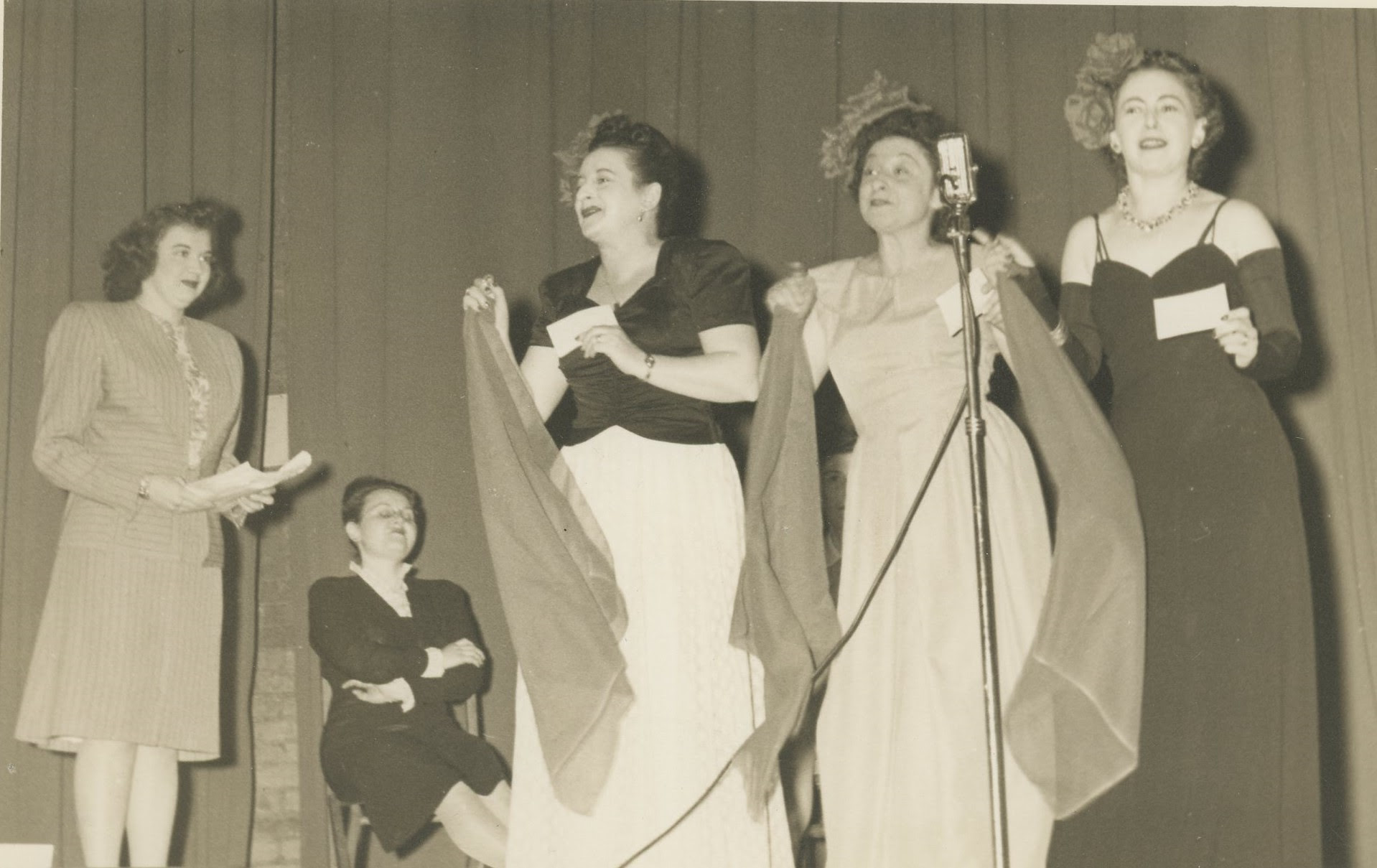 Paterson Y parents’ group skit, 1947.2