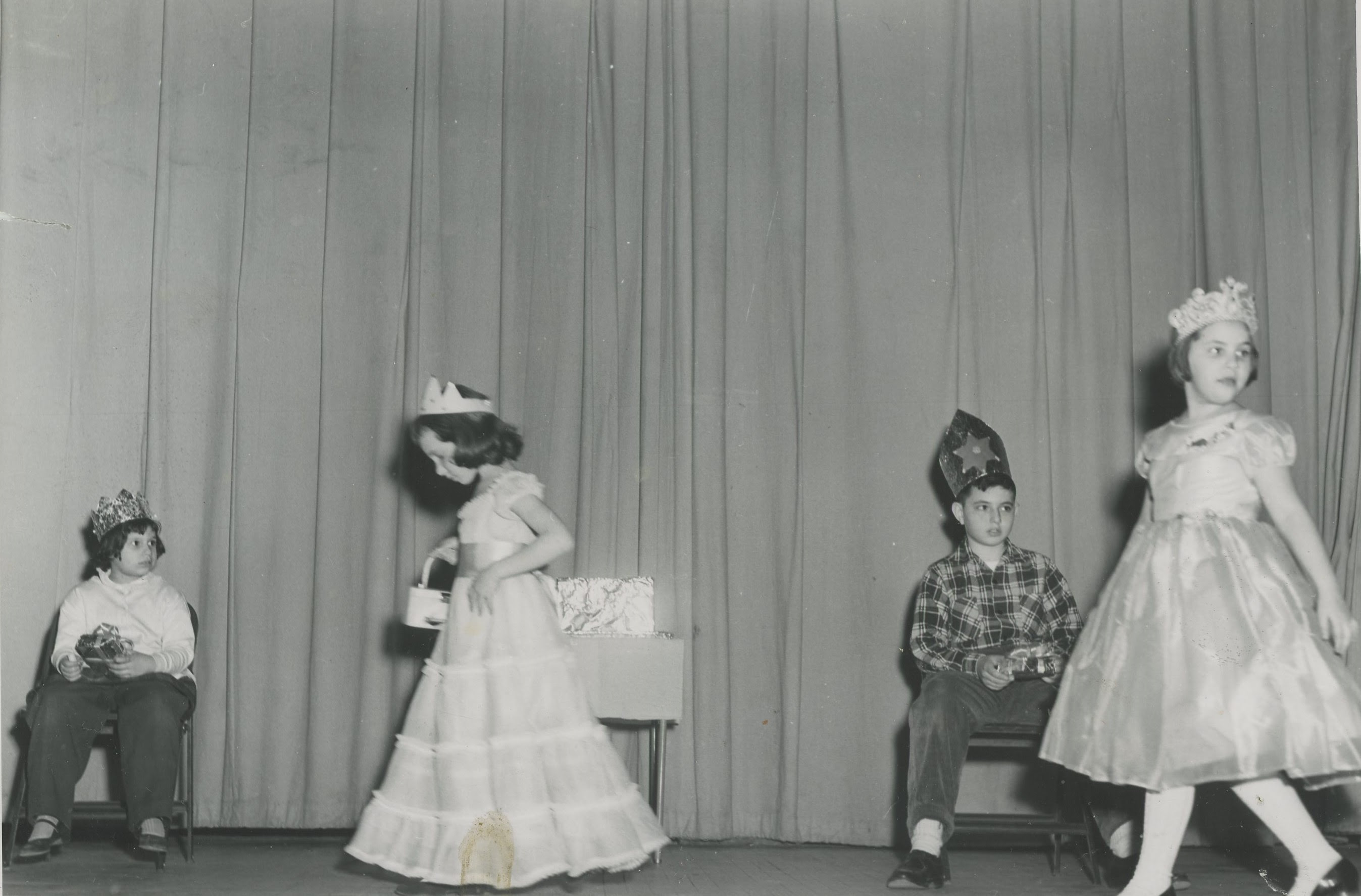 Purim at Paterson Y 1956