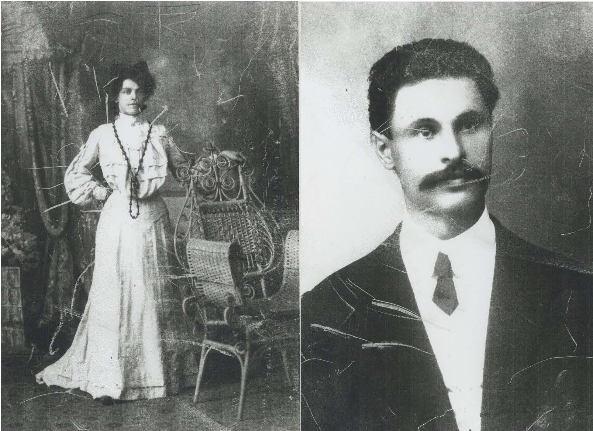 Paterson New Jersey, Rita Levin's, Emma Cohen Bloomfield, Meyer Bloomfield, c. 1900