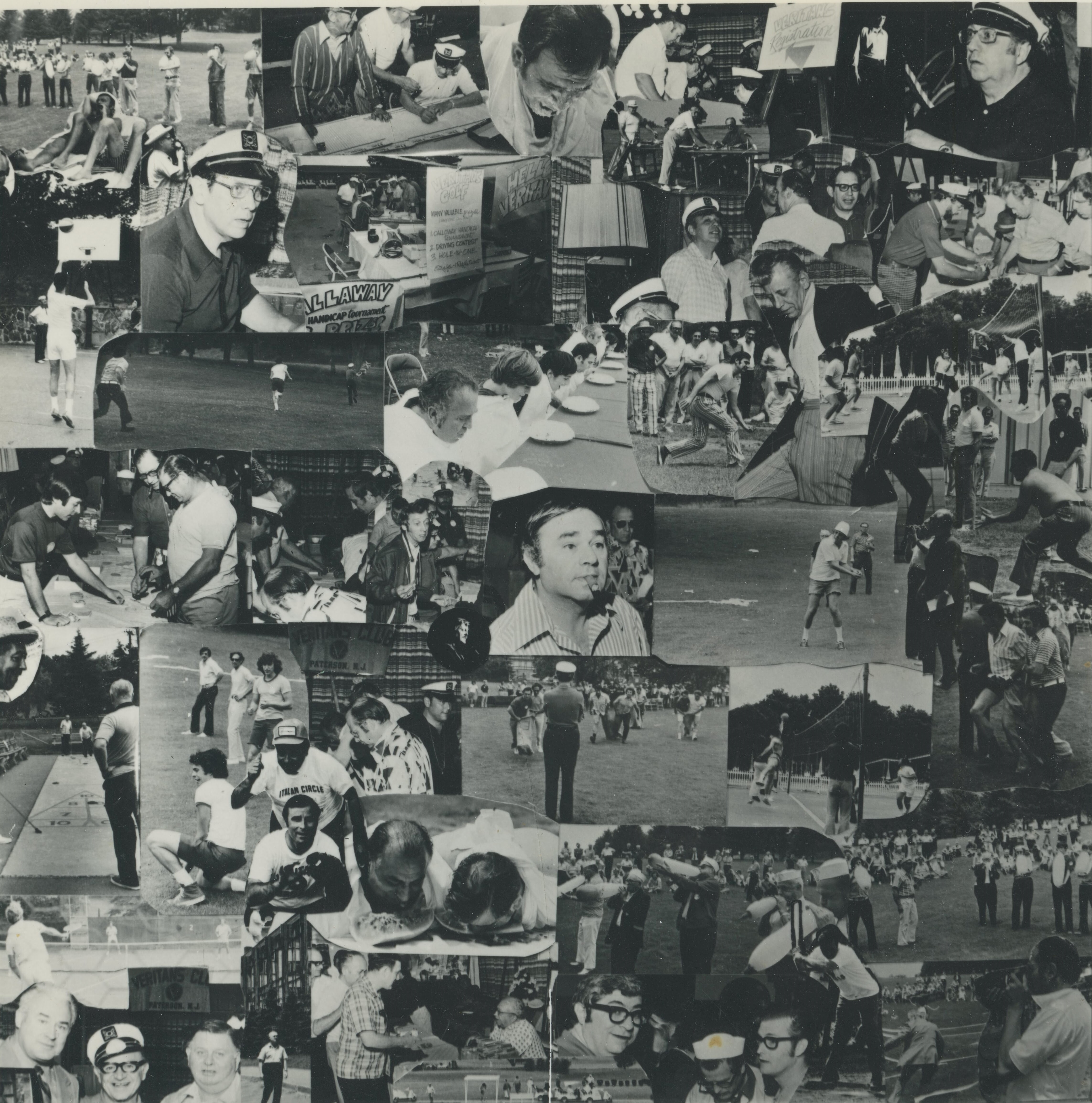 Veritans Clum photo montage