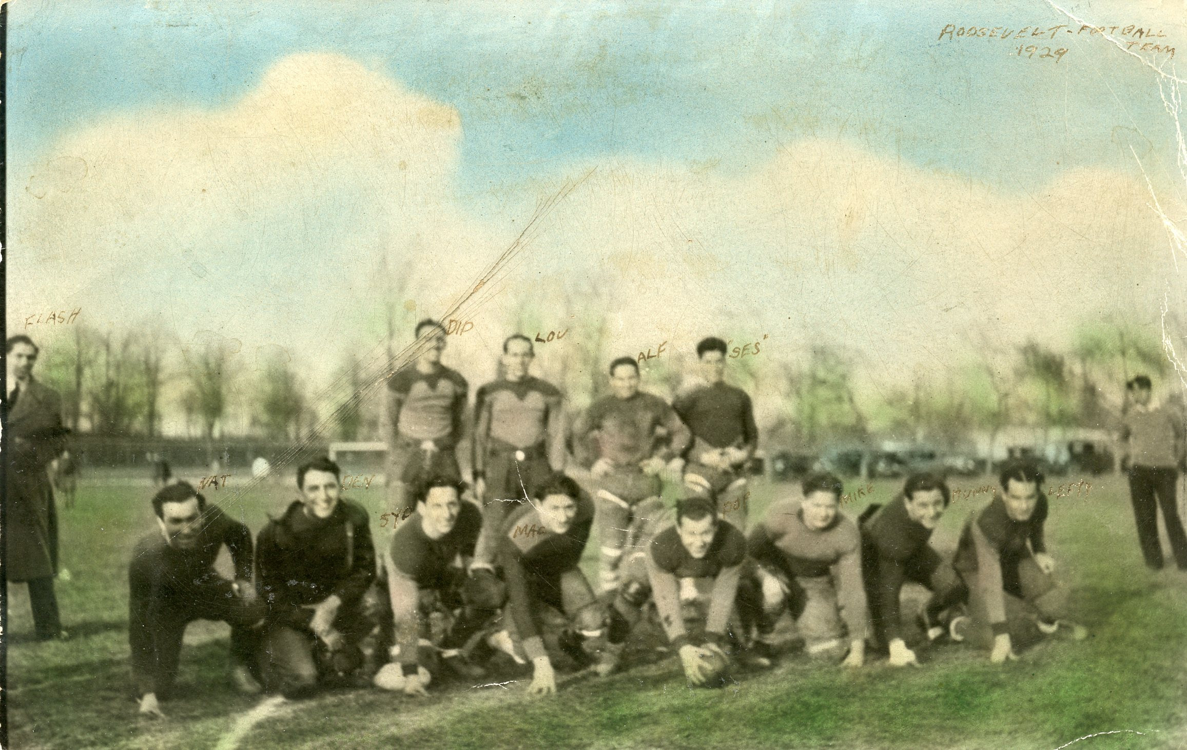 1929 Roosevelt Club Football Team