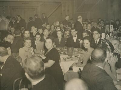 dinner event circa 1940's Paterson NJ