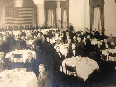 Banquet of 4 Minutemen, Hotel Berwick, Newark, Oct 15, 1924