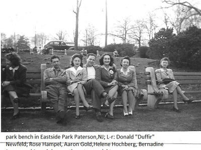 1940 Grads in Eastside Park