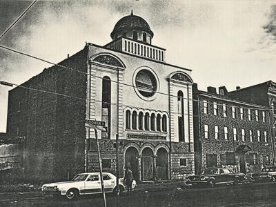 Congregation Ahavath Joseph, the little shul, Godwin St. and Washington St., Paterson, NJ