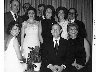 Paterson NJ, 1964, Catskills, Frances Dorman, Abby Silver, Edna Silver, Martin Dorman, Len Peres, Thelma Peres, Harry Margolin, Ruth Margolin, Miriam (Mayo) Arnowitz, Jerry Arnowitz