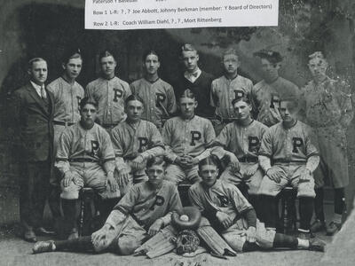 Paterson New Jersey, baseball team photo, 1924