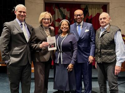 Avi Dresner, Joy Kurland, Donzaleigh Abernathy, Reverend Dr. Willard Ashley, Arthur Birtch