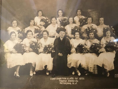 1932 Temple Emanuel Confirmation Class