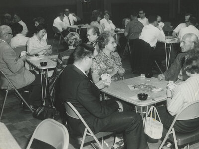 Northern New Jersey, seniors bridge card game
