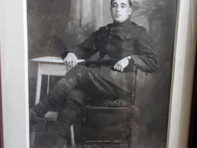 Sergeant Louis Jasper, Paterson NJ, true love Gertrude Yudman, WWI France