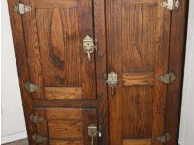 Antique ice box