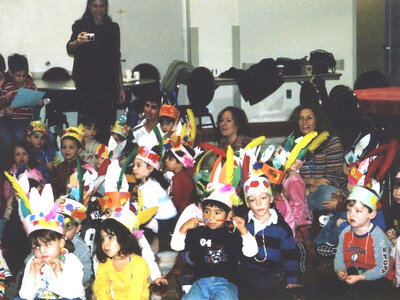 Northern New Jersey, Thanksgiving, youngsters American Indian costumes