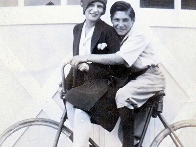bicycle ride, Paterson NJ, Benjamin (Bob) Goldberg, Sadie Goldberg Kleinfeld