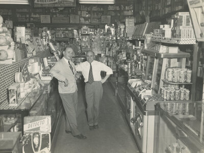 Irving Pharmacy, Grand Street, Paterson NJ, Sidney Cohen, Gershon Cohen