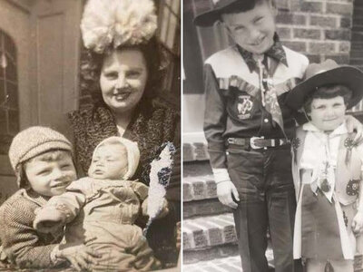 Jersey City, New Jersey, Stephen Schuchman, Judi Schuchman, Jason, Regina Janoff Schuchman, cowboy, cowgirl costumes