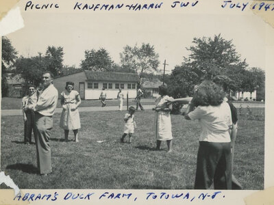 Kaufman-Harris Picnic 1947.