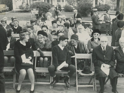 Temple dedication ceremony 1965.1