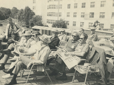 Veritans Club Members at Concord Hotel