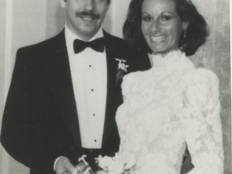 Barry & Laurie Goldman Wedding Day